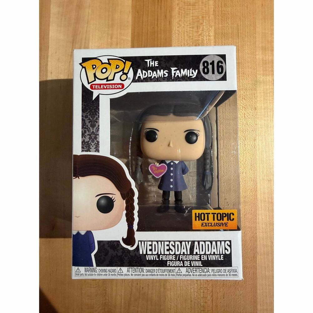 Funko Pop! Television The Addams Family Wednesday Addams Hot Topic Exclusive